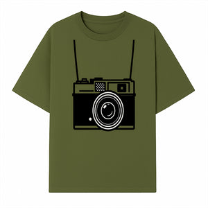 Vintage Camera Graphic T-Shirt | Retro Photography Tee | Camera Lover Gift | Unisex Apparel | Photography Enthusiast Merchandise - T-shirt 1758334993748.jpg