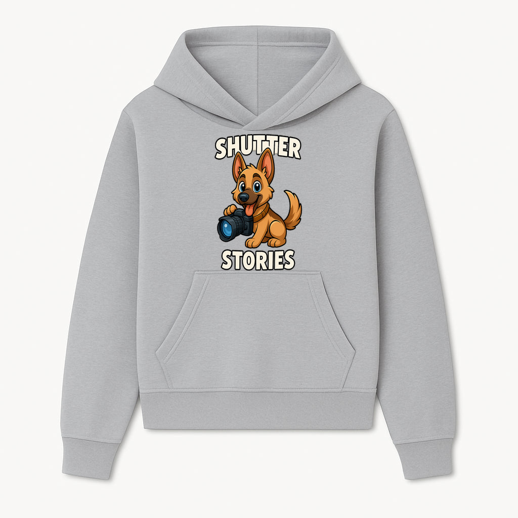 Shutter Stories: Cute Dog Photography Design for Pet Lovers & Animal Enthusiasts - Hoodie 1758334993881.jpg