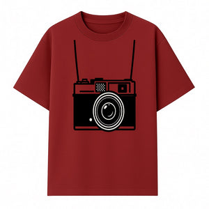 Vintage Camera Graphic T-Shirt | Retro Photography Tee | Camera Lover Gift | Unisex Apparel | Photography Enthusiast Merchandise - T-shirt 1758334994310.jpg