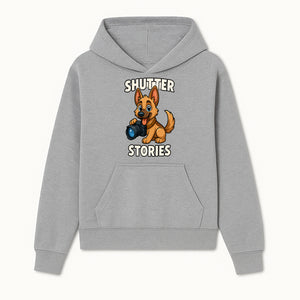 Shutter Stories: Cute Dog Photography Design for Pet Lovers & Animal Enthusiasts - Hoodie 1758334994580.jpg