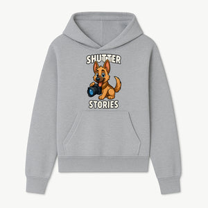 Shutter Stories: Cute Dog Photography Design for Pet Lovers & Animal Enthusiasts - Hoodie 1758334995451.jpg