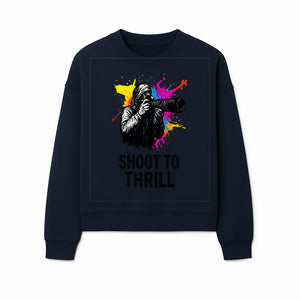 Photographer Graphic Tee - Shoot to Thrill | Colorful Splash Art Shirt for Photography Enthusiasts - Sweatshirt 1758334995992.jpg