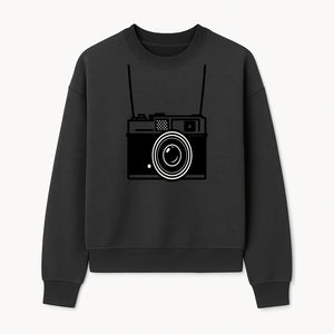 Vintage Camera Graphic T-Shirt | Retro Photography Tee | Camera Lover Gift | Unisex Apparel | Photography Enthusiast Merchandise - Sweatshirt 1758334996689.jpg