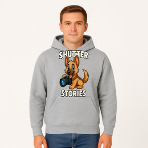 Shutter Stories: Cute Dog Photography Design for Pet Lovers & Animal Enthusiasts - Hoodie 1758334996740.jpg