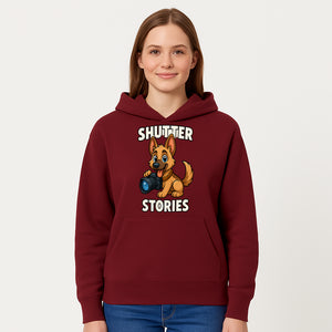 Shutter Stories: Cute Dog Photography Design for Pet Lovers & Animal Enthusiasts - Hoodie 1758334996875.jpg