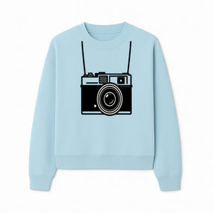 Vintage Camera Graphic T-Shirt | Retro Photography Tee | Camera Lover Gift | Unisex Apparel | Photography Enthusiast Merchandise - Sweatshirt 1758334997137.jpg