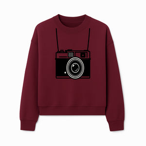 Vintage Camera Graphic T-Shirt | Retro Photography Tee | Camera Lover Gift | Unisex Apparel | Photography Enthusiast Merchandise - Sweatshirt 1758334997438.jpg