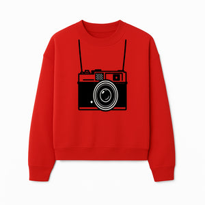 Vintage Camera Graphic T-Shirt | Retro Photography Tee | Camera Lover Gift | Unisex Apparel | Photography Enthusiast Merchandise - Sweatshirt 1758334997774.jpg