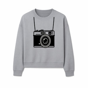 Vintage Camera Graphic T-Shirt | Retro Photography Tee | Camera Lover Gift | Unisex Apparel | Photography Enthusiast Merchandise - Sweatshirt 1758334997935.jpg