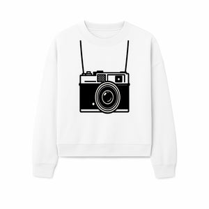 Vintage Camera Graphic T-Shirt | Retro Photography Tee | Camera Lover Gift | Unisex Apparel | Photography Enthusiast Merchandise - Sweatshirt 1758334998065.jpg