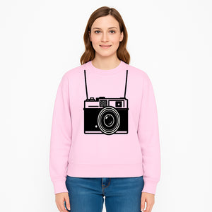 Vintage Camera Graphic T-Shirt | Retro Photography Tee | Camera Lover Gift | Unisex Apparel | Photography Enthusiast Merchandise - Sweatshirt 1758334999326.jpg