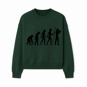 Evolution of Man Wall Art | Human Evolution Silhouette | Modern Home Decor | Science and Nature Art | Unique Gift for Biologists - Sweatshirt 1758335006283.jpg