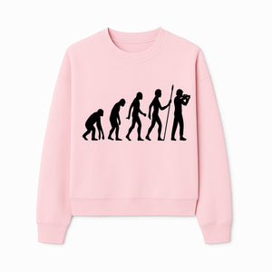 Evolution of Man Wall Art | Human Evolution Silhouette | Modern Home Decor | Science and Nature Art | Unique Gift for Biologists - Sweatshirt 1758335006685.jpg
