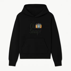 Oh Snap! Camera Design T-Shirt | Fun Photography Shirt | Gift for Photographers and Creatives - Hoodie 1758335007290.jpg