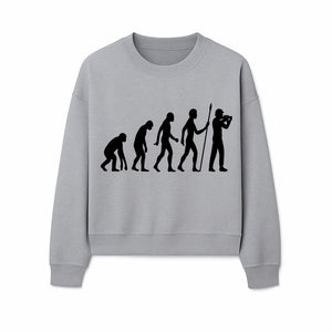 Evolution of Man Wall Art | Human Evolution Silhouette | Modern Home Decor | Science and Nature Art | Unique Gift for Biologists - Sweatshirt 1758335007329.jpg