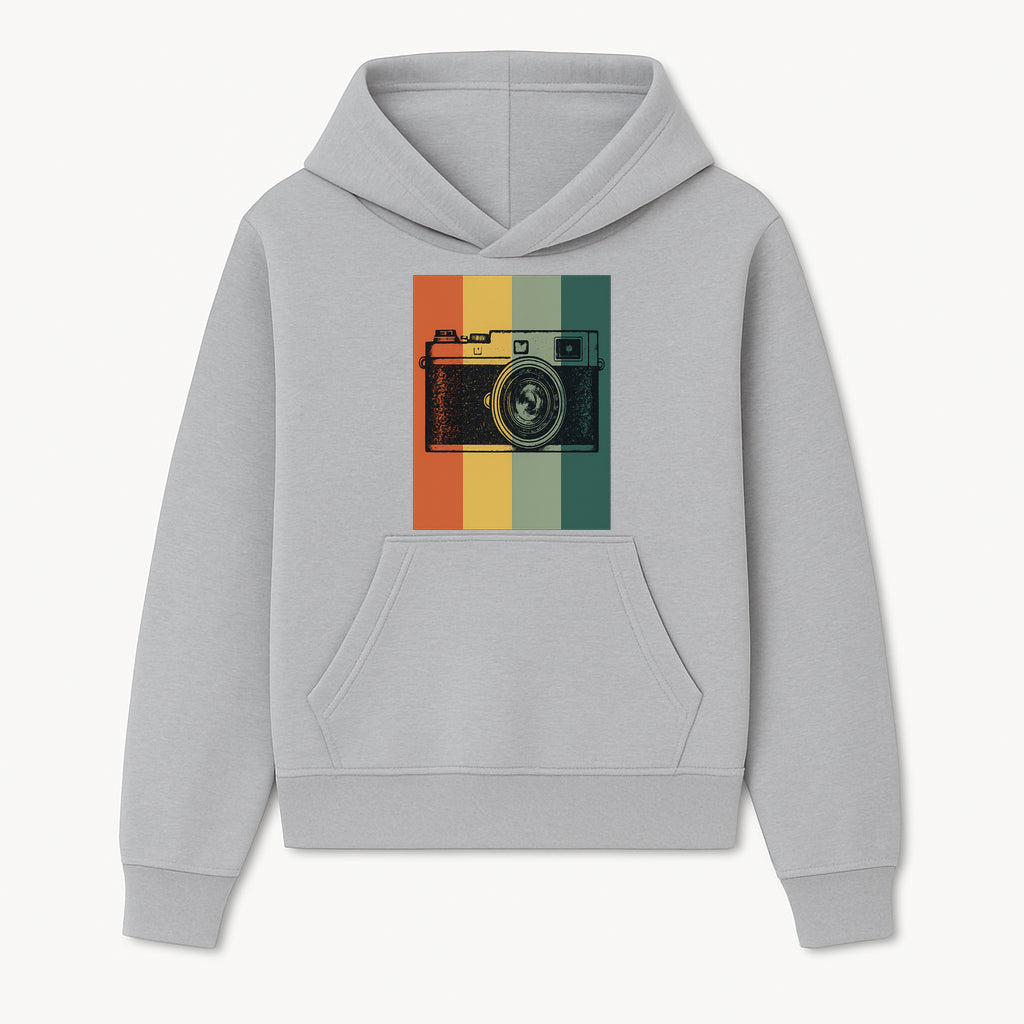Vintage Camera Art Print | Retro Photography Wall Decor | Colorful Graphic Poster for Home or Studio | Ideal Gift for Photographers - Hoodie 1758335008211.jpg
