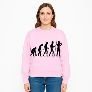 Evolution of Man Wall Art | Human Evolution Silhouette | Modern Home Decor | Science and Nature Art | Unique Gift for Biologists - Sweatshirt 1758335008777.jpg