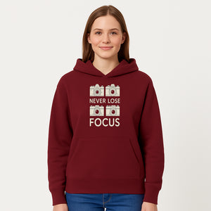 Never Lose Focus Camera Photography Wall Art Print - Inspirational Decor for Photographers, Home Office, or Studio - Hoodie 1758335012581.jpg