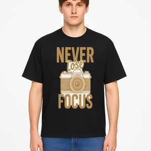 Never Lose Focus Photography Wall Art Print | Motivational Camera Decor for Photographers | Inspirational Home or Office Gift - T-shirt 1758335013402.jpg