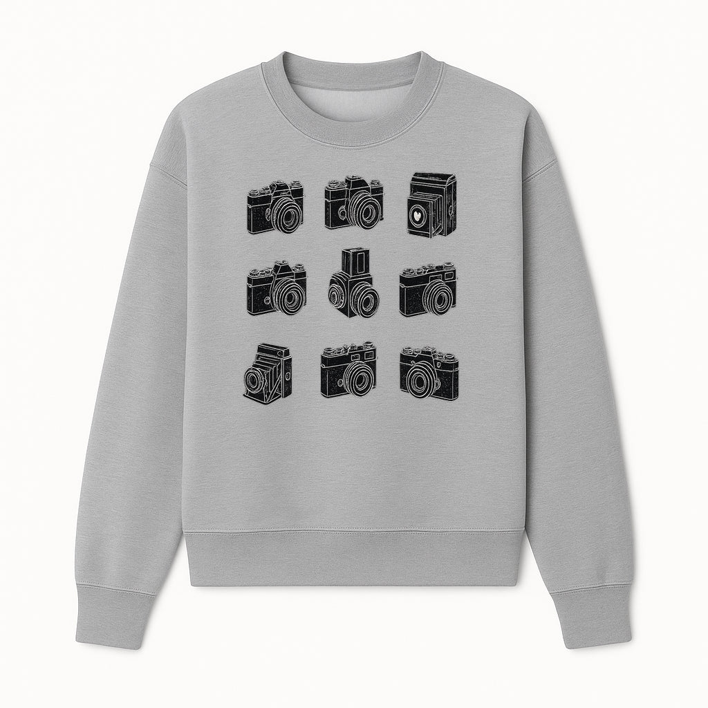 Vintage Camera Clipart Set - Retro Photography Illustrations for DIY Projects, Scrapbooking, and Digital Designs - Sweatshirt 1758335019267.jpg