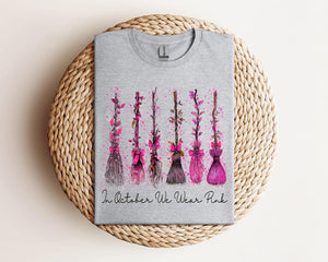 In October We Wear Pink Breast Cancer Awareness Shirt Halloween Sweatshirt Witchy Pink Ribbon Shirt Witch Gift October Awareness Hoodie 1758339545178.jpg