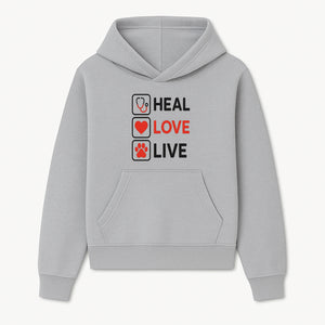 Stethoscope Wall Art - Heal, Love, Live Neon Sign - Inspirational Decor for Medical Professionals and Animal Lovers - Hoodie 1758347415221.jpg