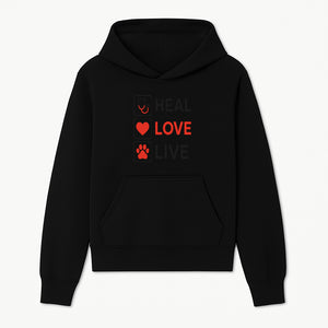 Stethoscope Wall Art - Heal, Love, Live Neon Sign - Inspirational Decor for Medical Professionals and Animal Lovers - Hoodie 1758347415379.jpg
