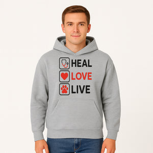 Stethoscope Wall Art - Heal, Love, Live Neon Sign - Inspirational Decor for Medical Professionals and Animal Lovers - Hoodie 1758347418033.jpg
