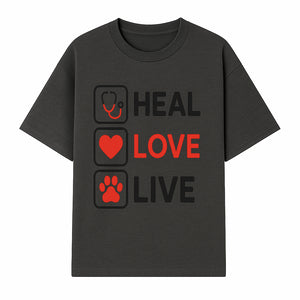 Stethoscope Wall Art - Heal, Love, Live Neon Sign - Inspirational Decor for Medical Professionals and Animal Lovers - T-shirt 1758347418642.jpg