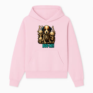 Funny Halloween Dog Skeleton Art T-Shirt | Boo-ne! Graphic Tee with Skull Design | Spooky Pet Lover Apparel - Hoodie 1758347420375.jpg