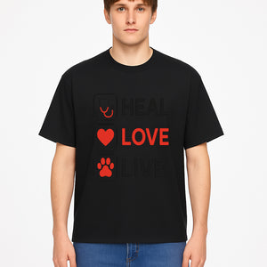 Stethoscope Wall Art - Heal, Love, Live Neon Sign - Inspirational Decor for Medical Professionals and Animal Lovers - T-shirt 1758347421063.jpg