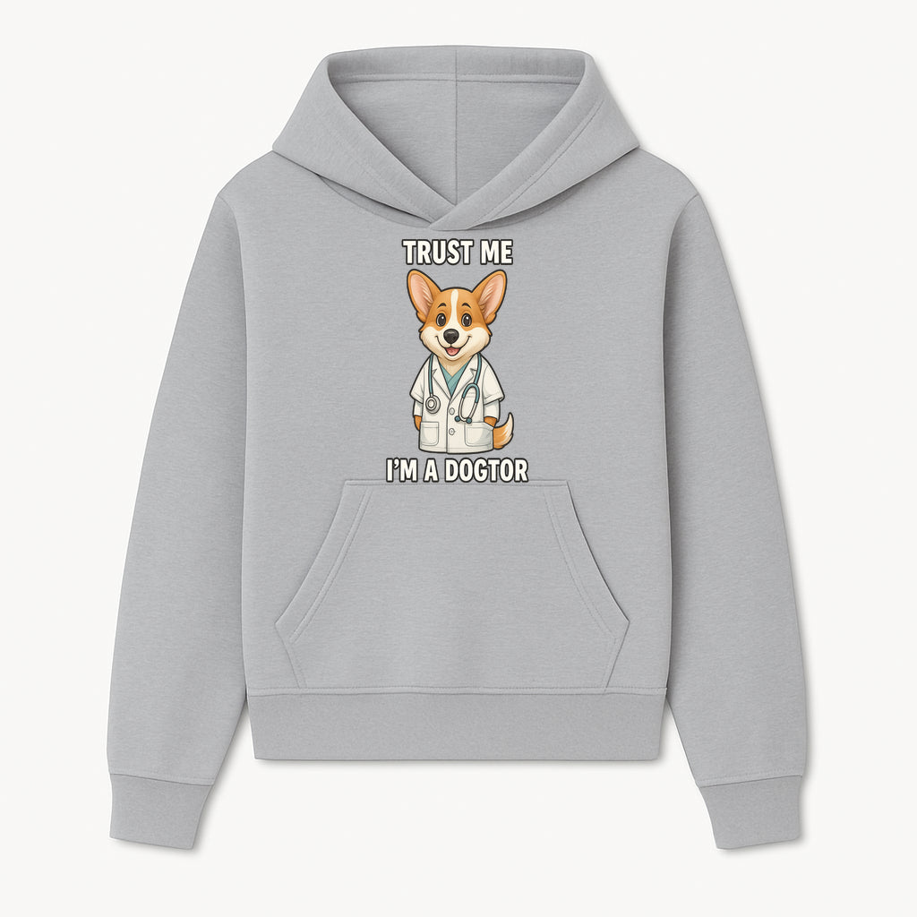 Corgi Doctor T-Shirt - Trust Me I'm a Dogtor Fun Pet Lover Gift, Cute Animal Medical Theme Apparel for Dog Owners - Hoodie 1758347421279.jpg