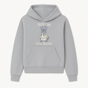 Funny Dog Doctor T-Shirt - 'Trust Me, I'm a Dogtor' - Cute Pet Lover Gift for Vet Students and Dog Owners - Hoodie 1758347421744.jpg