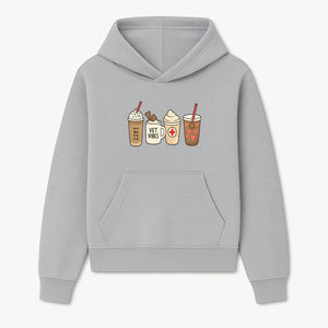 Cute Coffee and Pet-Themed Stickers Set - Vet Vibes Drink Art for Animal Lovers, Fun Home Decor and Gifts - Hoodie 1758347422090.jpg