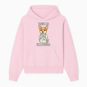 Corgi Doctor T-Shirt - Trust Me I'm a Dogtor Fun Pet Lover Gift, Cute Animal Medical Theme Apparel for Dog Owners - Hoodie 1758347422152.jpg