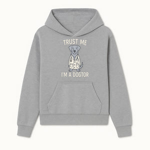 Funny Dog Doctor T-Shirt - 'Trust Me, I'm a Dogtor' - Cute Pet Lover Gift for Vet Students and Dog Owners - Hoodie 1758347422323.jpg