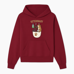 Veterinary Care Design with Guinea Pig and Medical Tools - Perfect for Animal Lovers and Vet Professionals - Hoodie 1758347422436.jpg