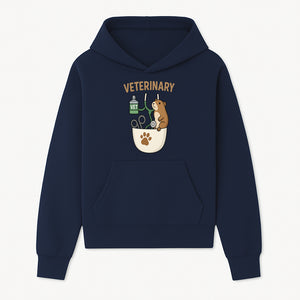 Veterinary Care Design with Guinea Pig and Medical Tools - Perfect for Animal Lovers and Vet Professionals - Hoodie 1758347422558.jpg