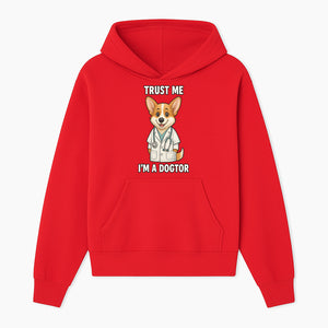 Corgi Doctor T-Shirt - Trust Me I'm a Dogtor Fun Pet Lover Gift, Cute Animal Medical Theme Apparel for Dog Owners - Hoodie 1758347422560.jpg