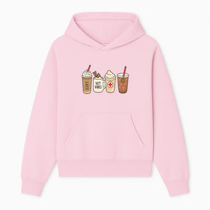 Cute Coffee and Pet-Themed Stickers Set - Vet Vibes Drink Art for Animal Lovers, Fun Home Decor and Gifts - Hoodie 1758347422937.jpg