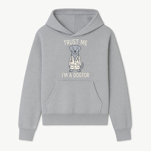 Funny Dog Doctor T-Shirt - 'Trust Me, I'm a Dogtor' - Cute Pet Lover Gift for Vet Students and Dog Owners - Hoodie 1758347423087.jpg