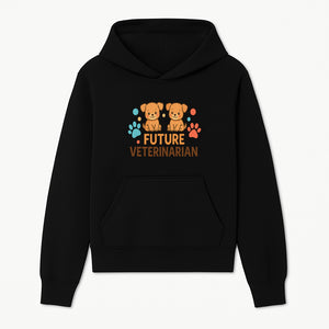 Cute Future Veterinarian Puppy T-shirt, Kids Animal Lover Gift, Dog Theme Graphic Tee, Pet Care Enthusiast Apparel - Hoodie 1758347423684.jpg