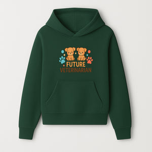 Cute Future Veterinarian Puppy T-shirt, Kids Animal Lover Gift, Dog Theme Graphic Tee, Pet Care Enthusiast Apparel - Hoodie 1758347423964.jpg