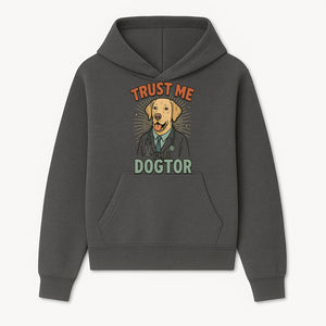 Funny Dog Doctor T-Shirt, Trust Me I'm A Dogtor, Cute Labrador Veterinary Humor Gift for Pet Lovers and Veterinarians - Hoodie 1758347424019.jpg