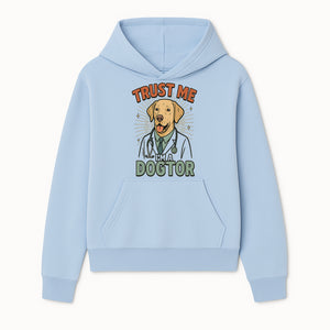 Funny Dog Doctor T-Shirt, Trust Me I'm A Dogtor, Cute Labrador Veterinary Humor Gift for Pet Lovers and Veterinarians - Hoodie 1758347424473.jpg