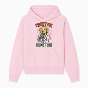 Funny Dog Doctor T-Shirt, Trust Me I'm A Dogtor, Cute Labrador Veterinary Humor Gift for Pet Lovers and Veterinarians - Hoodie 1758347424624.jpg