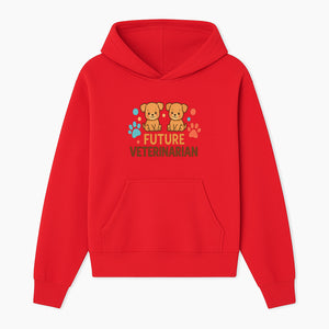 Cute Future Veterinarian Puppy T-shirt, Kids Animal Lover Gift, Dog Theme Graphic Tee, Pet Care Enthusiast Apparel - Hoodie 1758347424884.jpg