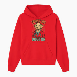 Funny Dog Doctor T-Shirt, Trust Me I'm A Dogtor, Cute Labrador Veterinary Humor Gift for Pet Lovers and Veterinarians - Hoodie 1758347425109.jpg