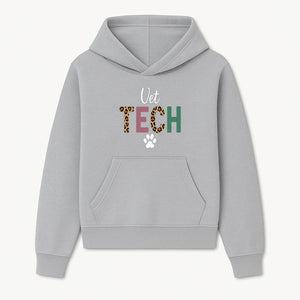 Vet Tech Neon Sign with Leopard Print Letters, Veterinary Decor, Animal Clinic Wall Art, Modern Pet Care Decoration - Hoodie 1758347425291.jpg