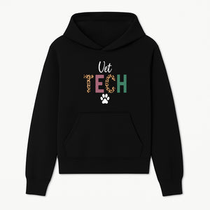 Vet Tech Neon Sign with Leopard Print Letters, Veterinary Decor, Animal Clinic Wall Art, Modern Pet Care Decoration - Hoodie 1758347425417.jpg